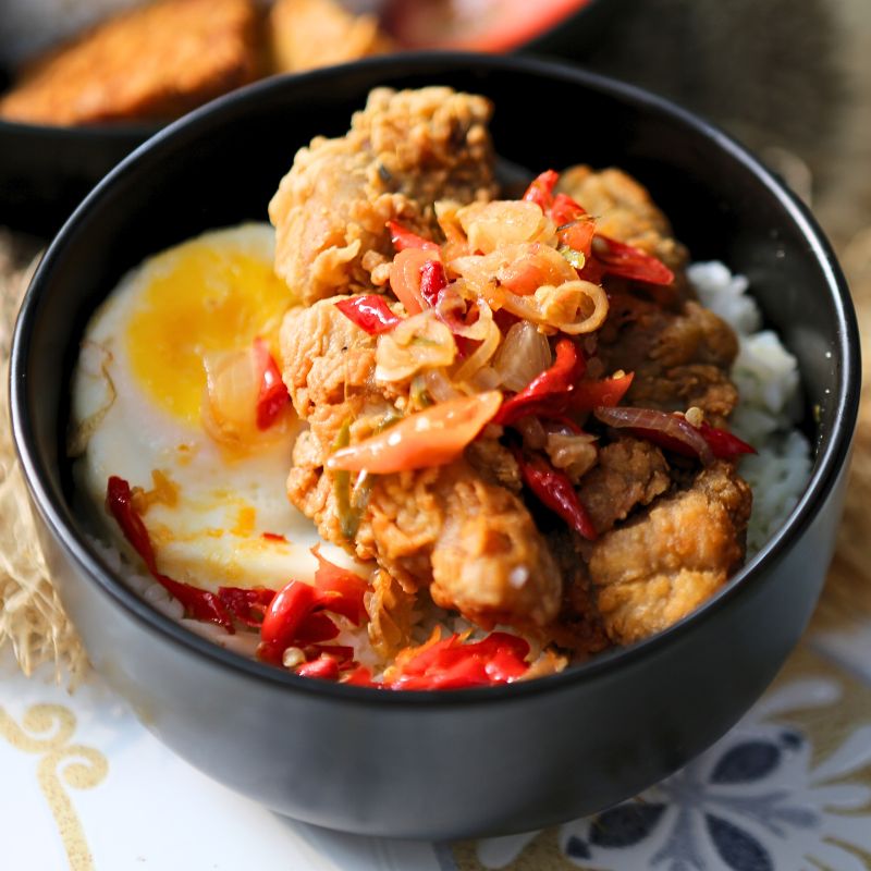 RICE BOWL CHICKEN KATSU